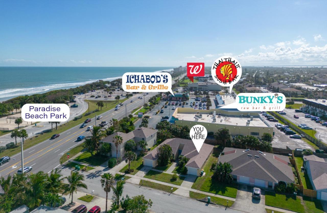 Sunset Serenity - 3Br Beach Townhome With Outdoor Patio - New Hot Tub, Steps To Ocean Fun! Melbourne Exteriér fotografie